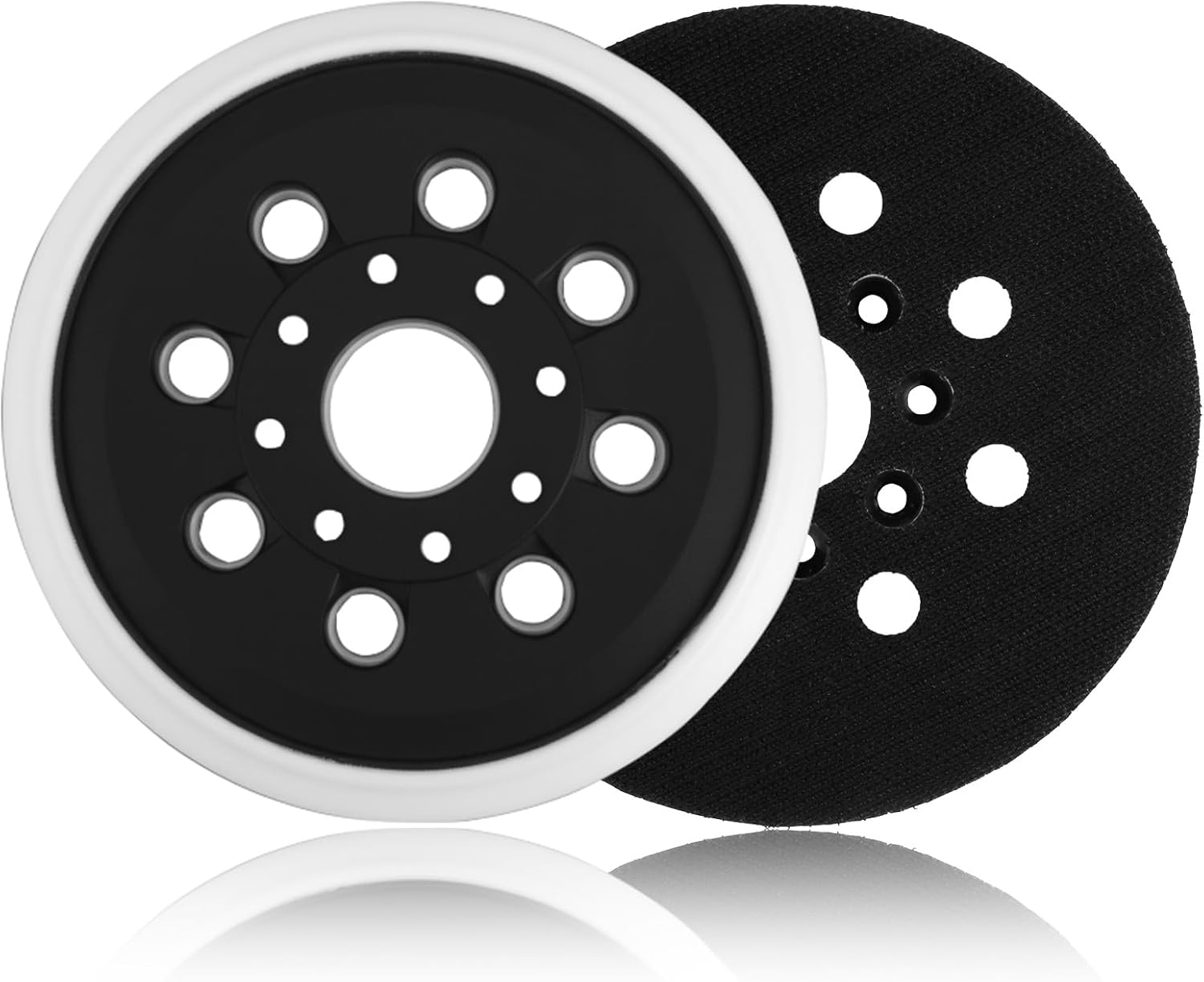 125-mm-schleifteller – 1 Stück – Kunststoff Und Gummi – 8 Löcher – Für Bosch Gex-schleifer