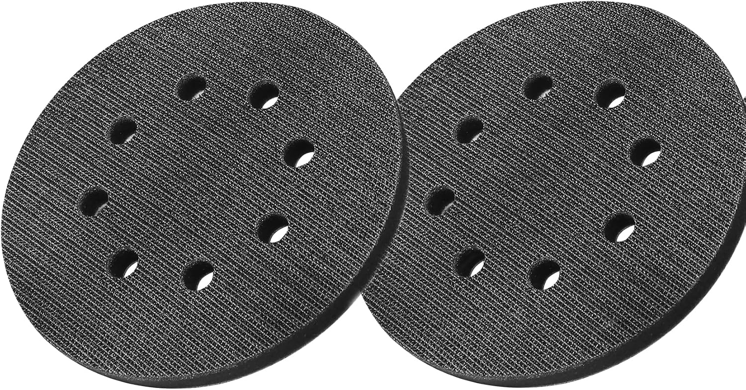 Schaumstoff-zwischenlage – 2 Stück – 125 Mm, 8 Löcher – Für Exzenterschleifer – Schleifscheibe