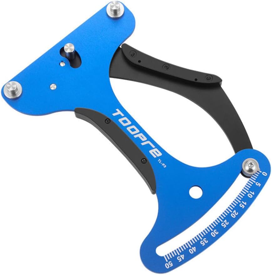 Speichenspannungsmesser Für Fahrräder – 1 Stück – Aluminiumlegierung – Misst Spannung Und Durchbiegung – Für Mountainbike- Und Rennradräder – Modell Tl-p3