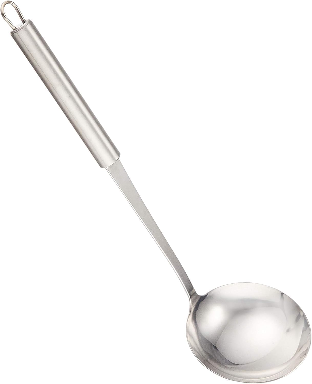 Suppenkelle – 1 Stück – Edelstahl 304 – Hochglanzpoliert – Für Brühe Und Saucen – Silber, 35 Cm