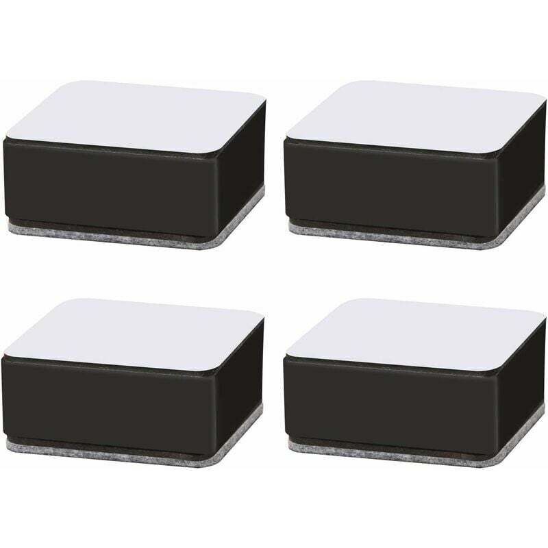 3 Cm Hohe Möbelfüße – Robuster Kohlenstoffstahl – Selbstklebend Für Sofas, Betten Und Tische – Tragkraft Bis 500 Kg – 4er-set