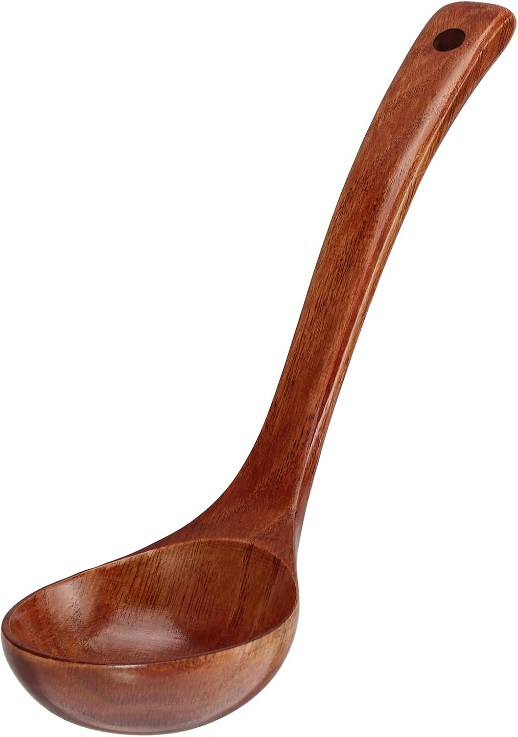 Suppenkelle Aus Naturholz – 1 Stück – Massivholz – Hitzebeständig – Für Küche Und Gastronomie – 24 Cm
