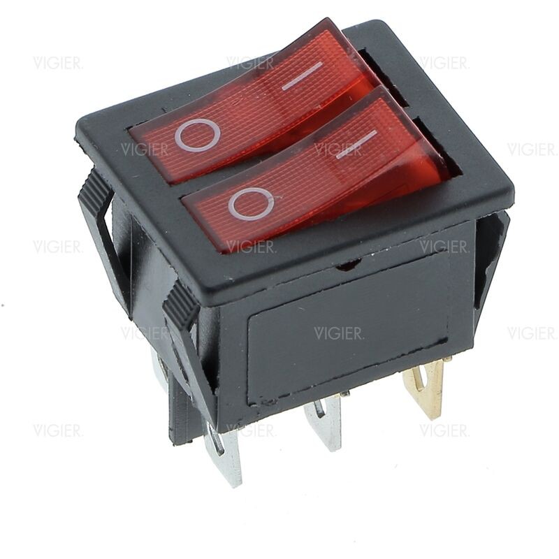 Novy D804021 Doppelschalter, 2 Geschwindigkeiten - Novy D804021 Doppelschalter, 2 Geschwindigkeiten
