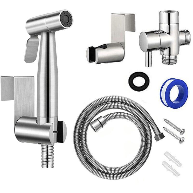 Duschset Fürs Badezimmer, Thermostatische Duscharmatur Für Die Intimhygiene, Verbrühungssicheres, Verchromtes Messing