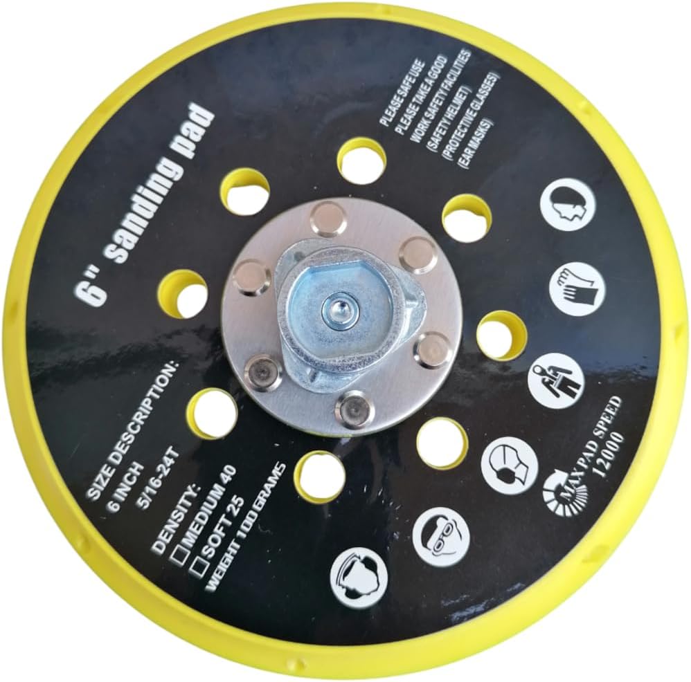 150-mm-schleifteller – 14 Löcher – Festool-kompatibel – Klettverschluss – Für Exzenterschleifer