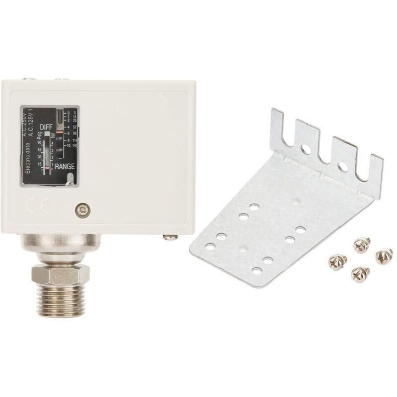 Rosvola – Elektronischer Druckregler Für Kompressoren Und Wasserpumpen – Regelbereich 1–10 Bar – Einfache Installation – Edelstahl
