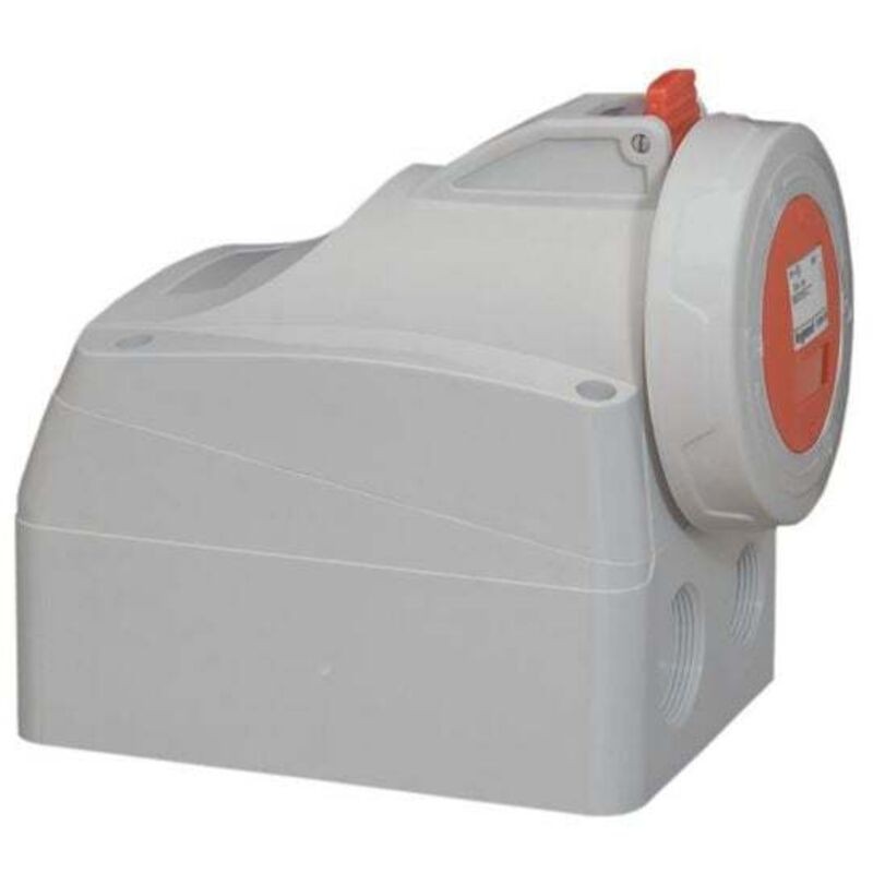 Aufputzsteckdose – 32 A – 3p+n+e – Ip67 – Rot – Legrand 555459