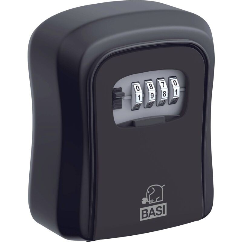 Basi 2101-0000-1100 Ssz 200 Schlüsseltresor Mit Zahlenschloss, Schwarz A546842