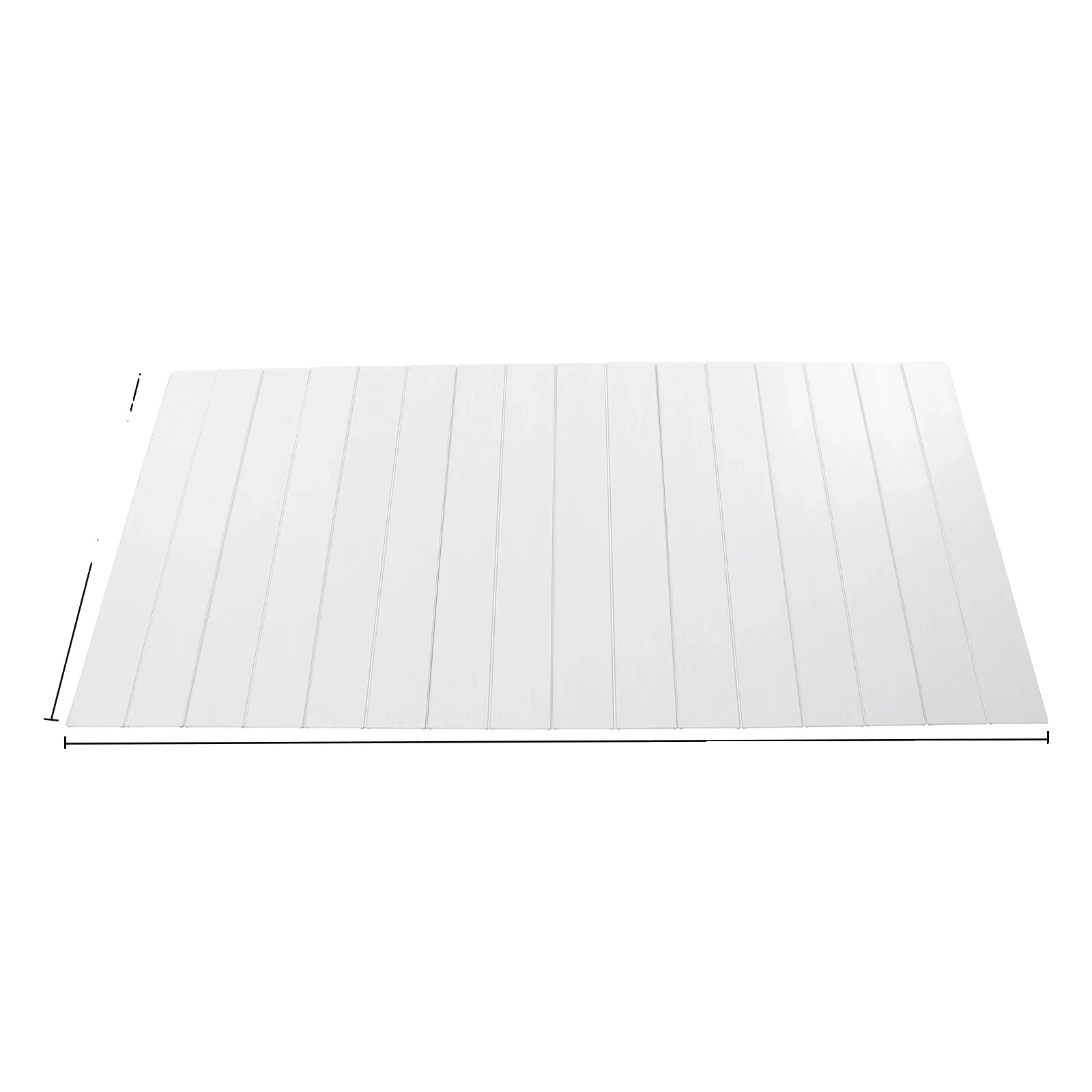 Pvc Badewannenabdeckung, Leicht Zu Reinigen, Leicht Und Langlebig, Beige
