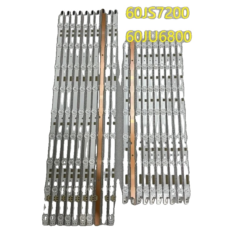 Led-hintergrundbeleuchtung, Länge 1260mm, Spannung 3v, Material Kupfer, Konfiguration 10r+10l, Kompatibilität Für Ua60js7200r