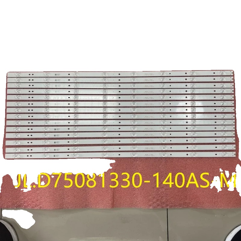 Led-hintergrundbeleuchtungsstreifen, 14 Stück, Länge 836 Mm, Leistungsaufnahme 4 W/m, Aluminium-material, Durchschnittliche Lebensdauer 100000 Std.