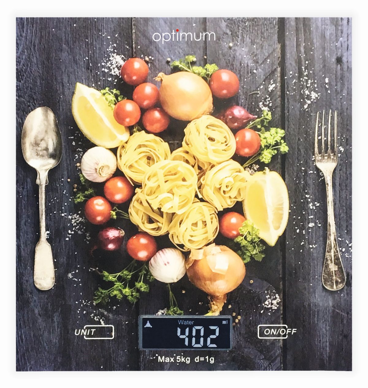Küchenwaage Optimum Wg-0022 Kapazität 5 Kg Genauigkeit 1 G