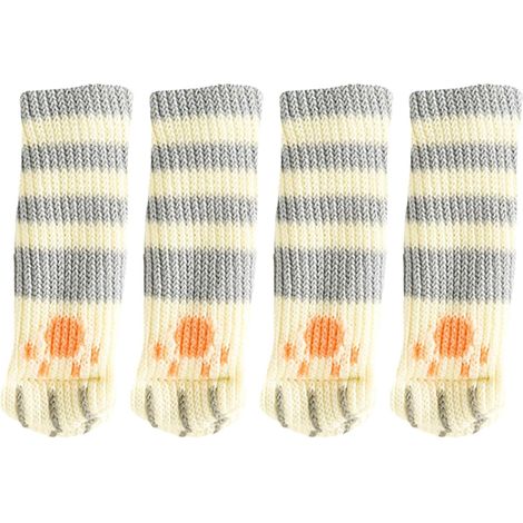 Gestrickte Socken Für Möbelbeine, Gestrickte Socken Für Tischbeine, Gestrickte Stuhlbeinüberzüge Zum Schutz Des Bodens, Gemusterte Stuhlbeinsocken
