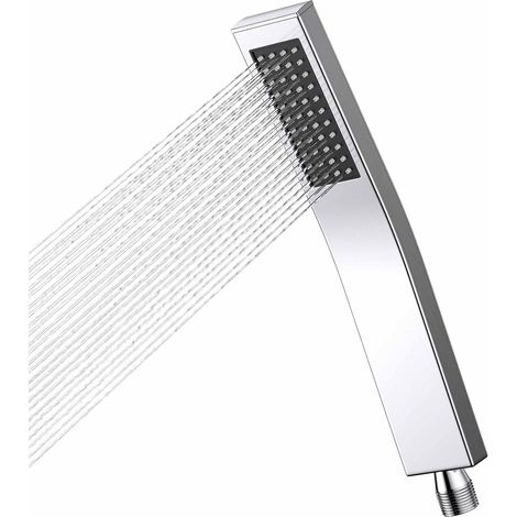 Hochdruck-duschkopf – Wassersparend – Aus Edelstahl 304 – Selbstreinigende Silikondüse – Schlicht – Fürs Badezimmer