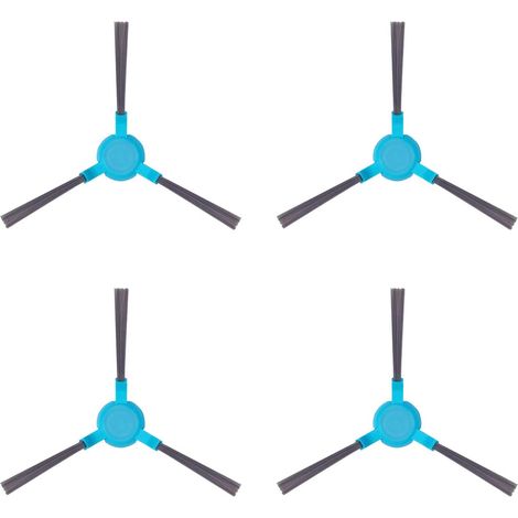 Set Mit 4 Seitenbürsten Für Conga 3090, 3490, 4090, 4490, 4690, 5090, 5490, 6090 Und 7090 – Hochwertige Ersatzteile Für Conga – Conga-zubehör – Bürstenersatzteile
