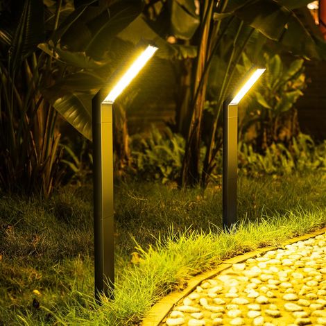 20 Led-solarleuchten Für Den Außenbereich, Ip55 Wasserdichte Solarstrahler Mit 3 Beleuchtungsmodi Für Garten, Hof, Einfahrt, Weg - 2 Stück [energieklasse A+++]