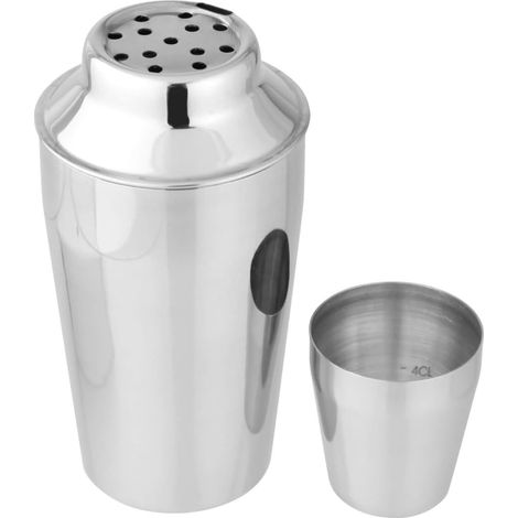 49500 Cocktailshaker Aus Edelstahl, Barkeeper-shaker 400 Ml, Kleiner Shaker, Edelstahl, 19,5 X 7,5 Cm, Silber