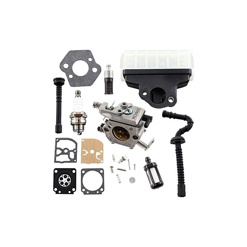 Carburateur Stihl 021 023 025 – Kit De Réparation Avec Filtre À Air Et Joints – Remplace Walbro Wt-215, Zama C1q-s11e