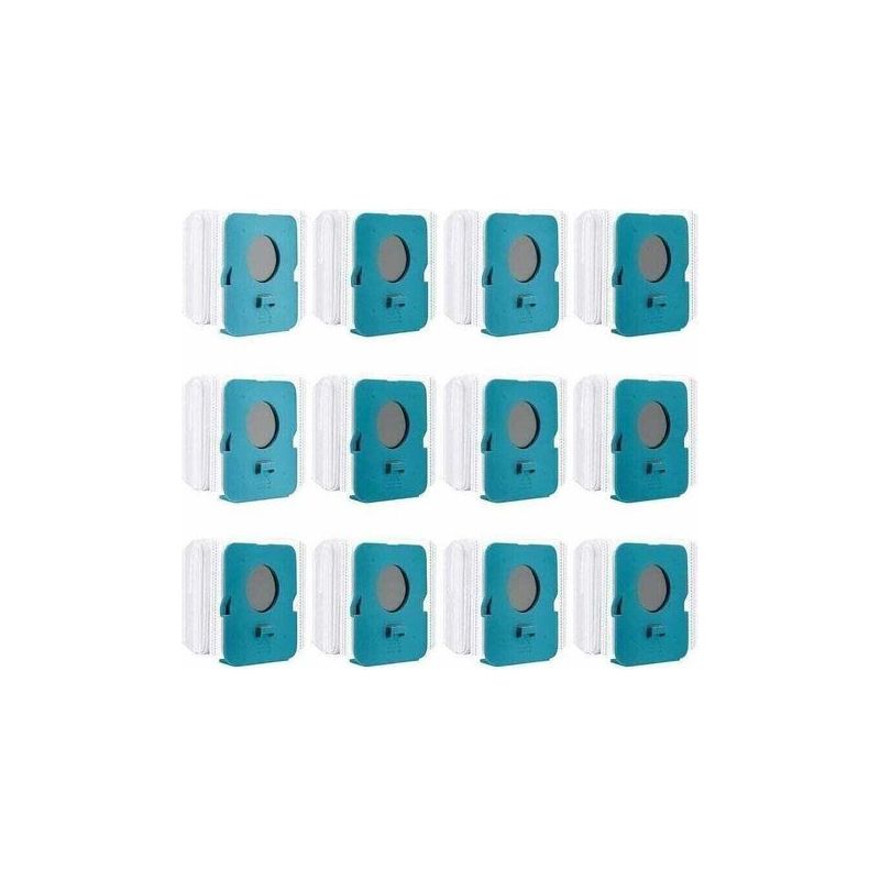 12 Pièces Sac À Poussière Clean Station Pour Samsung Bespoke Jet Vca-adb95, Vs20a95923w, Sacs De Remplacement D'Aspirateur, Sacs D'Aspirateur, Accessoires D'Aspirateur