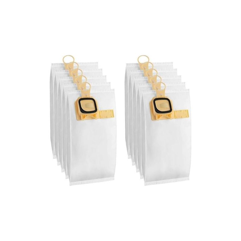 10 Sacs Compatibles Pour Aspirateur Vorwerk Folletto Vk140 Vk150 - Jaune