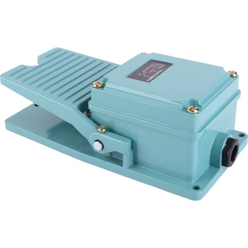 Interrupteur À Pédale, Ac 250 V 15 A 1 No 1 Nc, Interrupteur À Pédale Antidérapant En Aluminium Tfs-402, Interrupteur De Commande