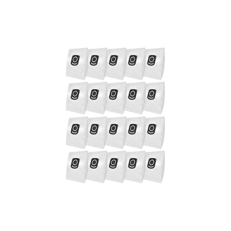 Lot De 20 Sacs Filtrants Jetables Non Tissés Pour Aspirateur Compatibles Avec Modèles Zr200520 Et Zr200540
