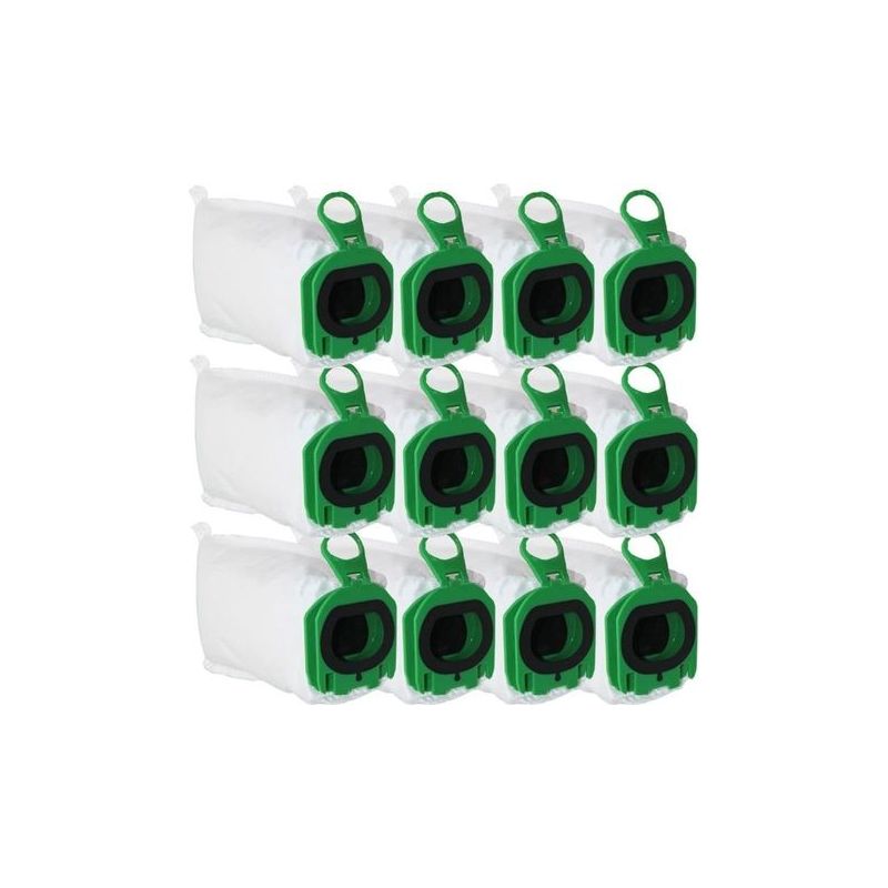 12 Sacs D'aspirateur Pour Vorwerk Kobold Vb100 Vb 100, Sac Poussire De Remplacement Pour Aspirateur Vorwerk Kobold Fp100 Fp 100