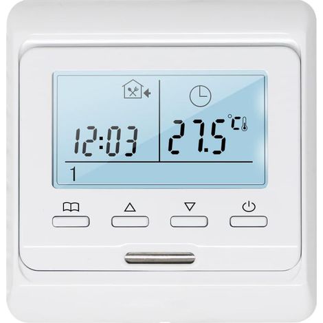 Digitaler Thermostat Für Fußbodenheizung, Programmierbarer Wasserthermostat, 3 A, 220 V