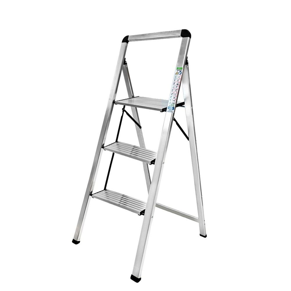 Leiter Aus Aluminium, Flache 3 Stufen