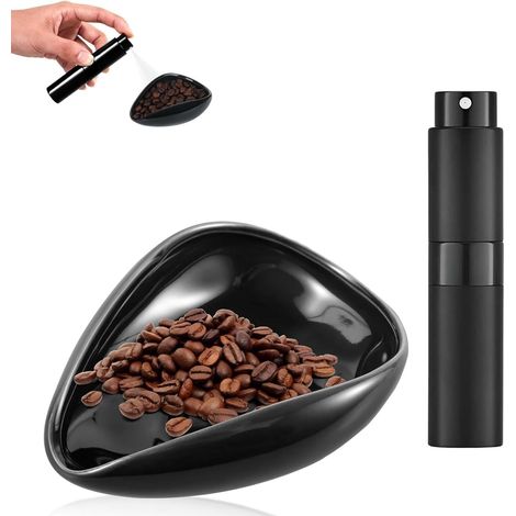 2-teiliges Messbecher-set Aus Keramik Für Kaffeebohnen, Zubehör Für Die Kaffeebar, Messbehälter/tablett Aus Keramik Für Eine Portion, Geschenk Für Kaffeeliebhaber