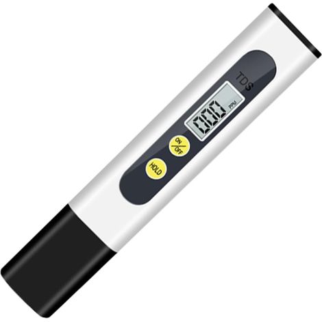 Digitales Tds-wasserqualitätsmessgerät, Wasserhärteprüfung, Aquarienwasserprüfung, Für Haushalt, Industrie Und Hydrotherapie, 0-999 Ppm, Für Aquarien, Schwimmbäder, Teiche Und Trinkwasser
