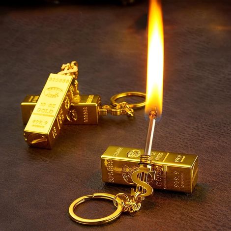 Butan-streichhölzer Und Feuerzeuge Für Camping Und Wandern (gold) (gasfrei)
