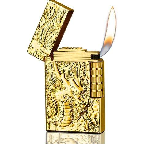 Lliang Feuerzeug Und Streichhölzer, Metallstreichhölzer, Geeignet Für Männer, (1 Stück)