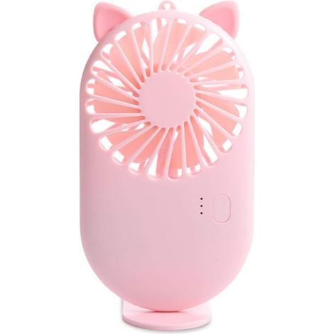 Mini-tischventilator, 3 Geschwindigkeitsstufen, Usb-aufladbar, Niedliche Tierform, Für Schüler, Reisen, Kühlung Im Freien