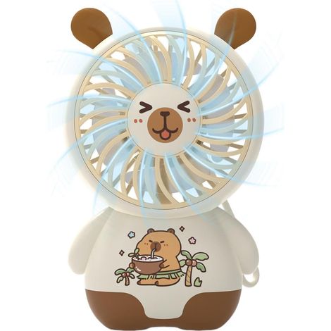 Persönlicher Ventilator, Niedliches Und Leichtes Kühlgerät, Wiederaufladbarer Handventilator, Ideal Für Den Einsatz Im Freien, Auf Reisen, Im Auto, Am Strand, Auf Dem Täglichen Arbeitsweg, Im Büro, Be