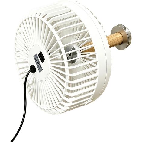Käfigventilator Für Haustiere, Mit 2 Geschwindigkeitsstufen Für Leise Kühlung, 16,5 X 18 X 7,5 Cm, Usb-wiederaufladbarer Käfigventilator, Tragbarer Luftzirkulator