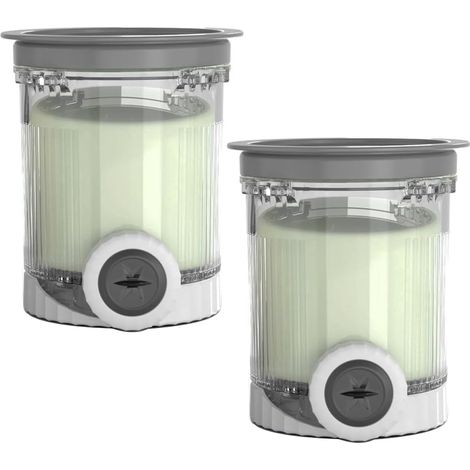 Eismaschine Mit Deckel, 2er-set Eisbehälter Für Ninja Creamy Nc701eu Nc701