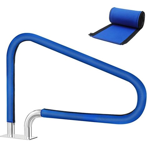 120 Cm Lange Schwimmbad-handlaufabdeckung, Schwimmbad-handlaufhülle, Schwimmbad-griffschutz Mit Reißverschluss, Rutschfestes Schwimmbadzubehör