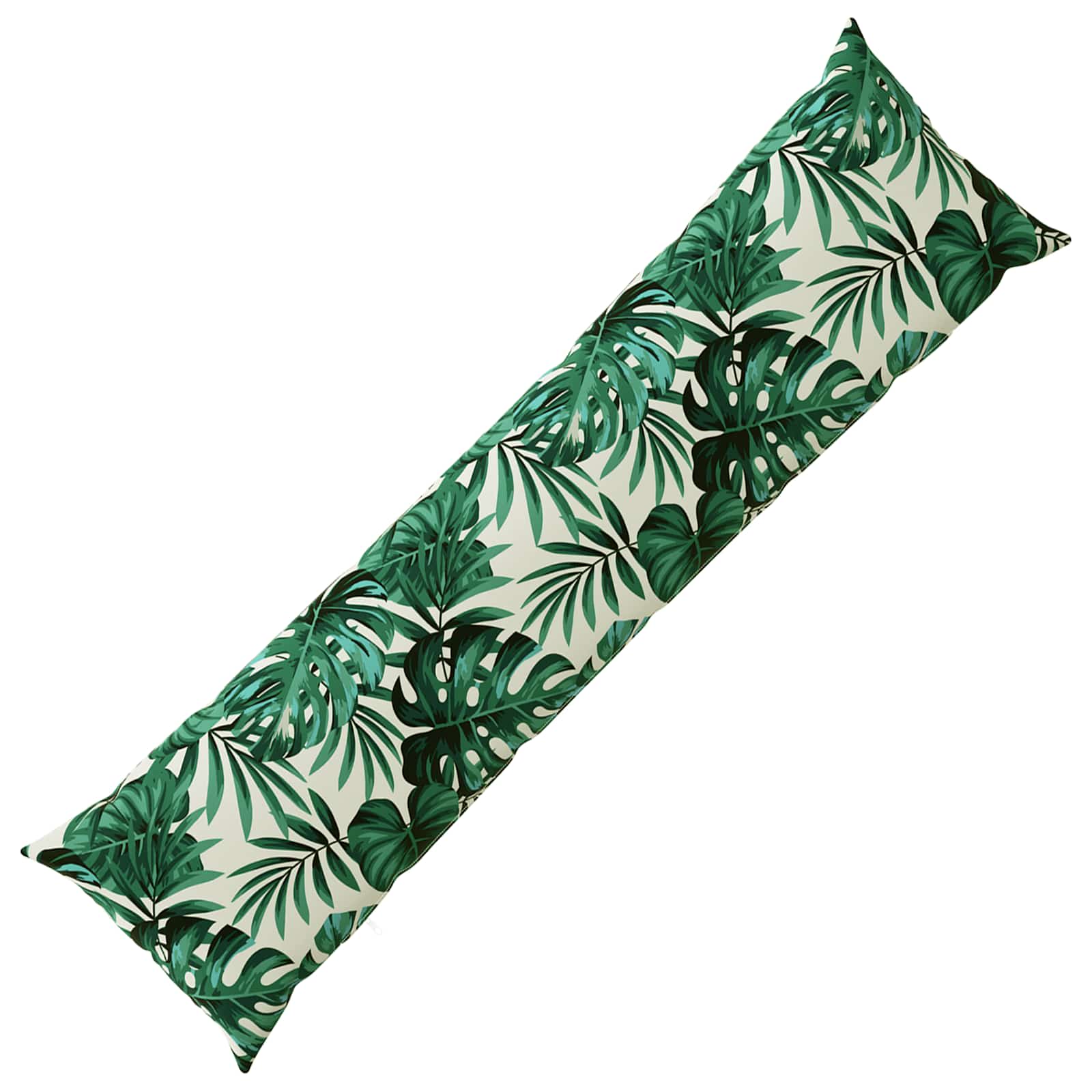 Kissen Mit Kissen Heerlen Blattmuster 40 X 145 Cm Polyester Vidaxl