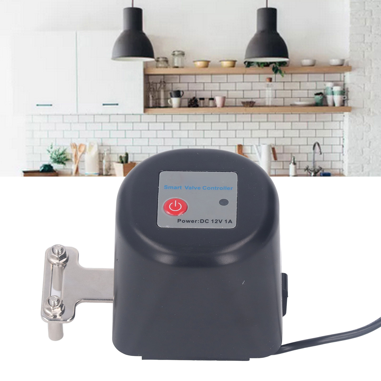 Verstellbare Halterung, Sprachgesteuertes Zigbee-kugelventil, Graffiti-wasserventil Für Smart Homes, Ac100-240v-gasventil Nach Europäischem Standard