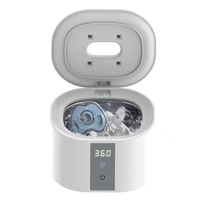 Ultraschallreiniger Mit Uv-sterilisation Für Schmuck, Halsketten, Ringe Und Schnuller – Tiefenreinigung Von Unsichtbaren Zahnspangen Und Dentalen Accessoires, Ideales Geschenk-lsw