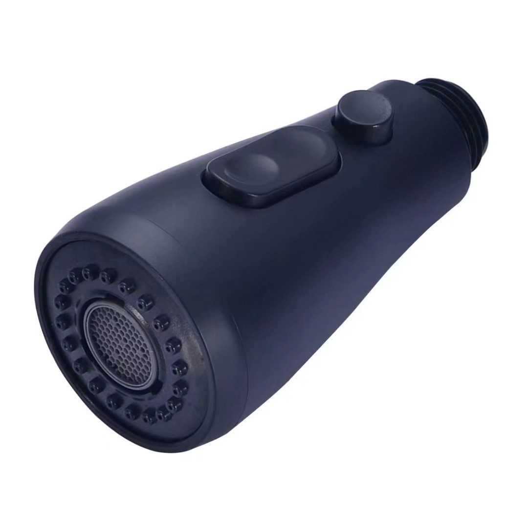 Dehnbarer Wasserhahnbelüfter Mit Automatischer Abschaltung, Ausziehbarer Spritzschutzkopf In Schwarz, Universeller Ersatz Für Küchenmischer, Wassersparer (1 Stück)-lsw