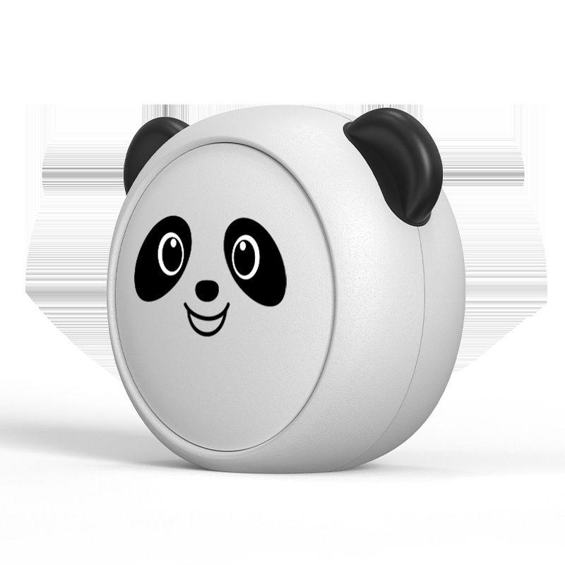 Panda-kinderzahnbürste Mit Uv-sterilisator - Beseitigt 99,99 % Von Staphylococcus Aureus - Weiche Elektrische Zahnbürste Für Kinder-lsw