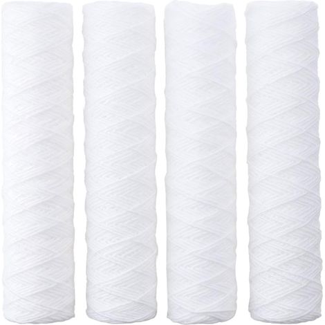 4er-pack 10-zoll-wasserfilter-ersatzkartusche Für Jedes Umkehrosmose-system