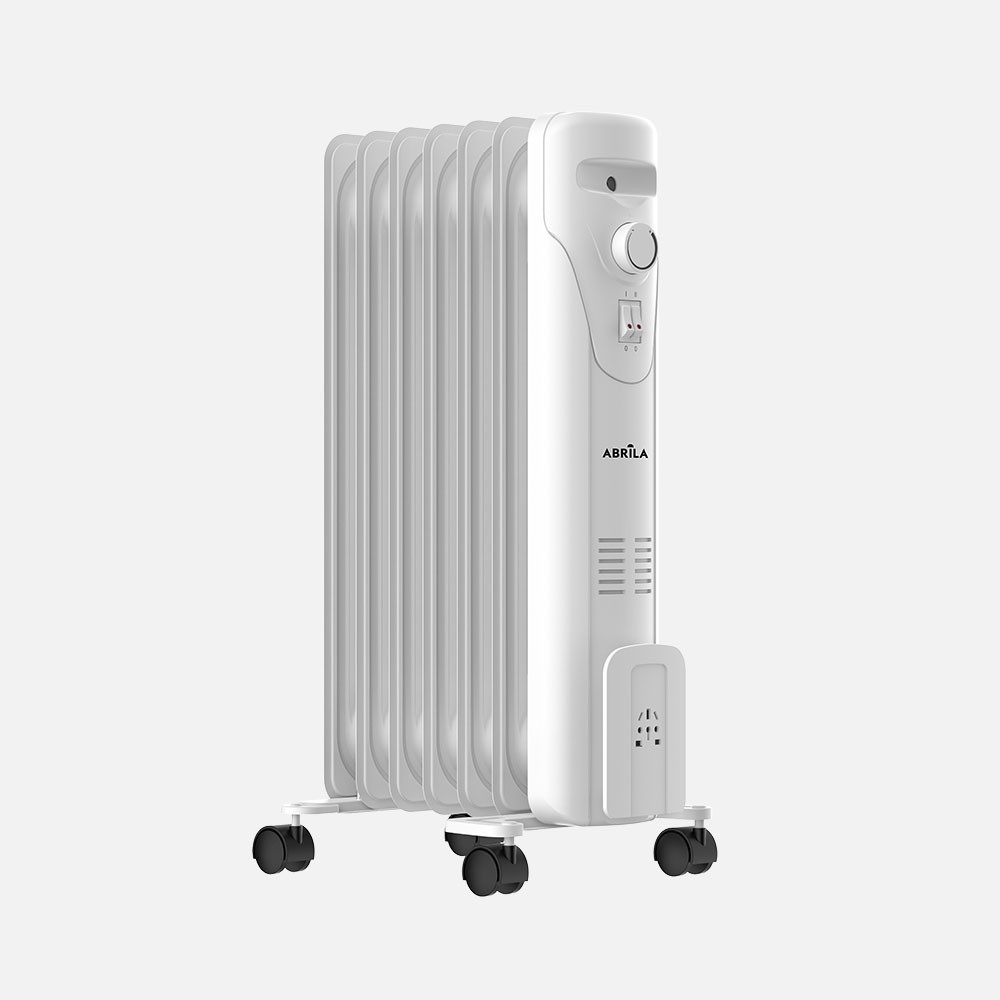 Ölstrahler Duncan 1500w Weiß 3 Stufen Thermostat Anti-kippschutz