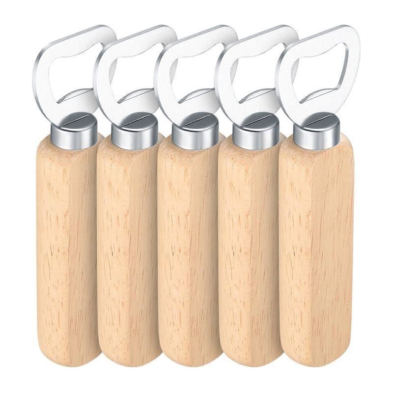 Lot De 5 Ouvre Bouteille Ouvre Capsule Naturel Ouvre Capsule Ouvre Capsule Cadeau Personnalisé Pour Homme
