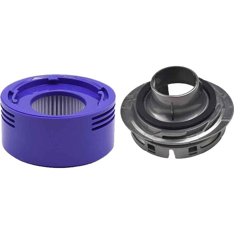 Kit De Conversion De Filtre Hepa Pour Aspirateur Dyson V7/v8 : Cache Moteur Arrière Et Filtre Arrière Inclus
