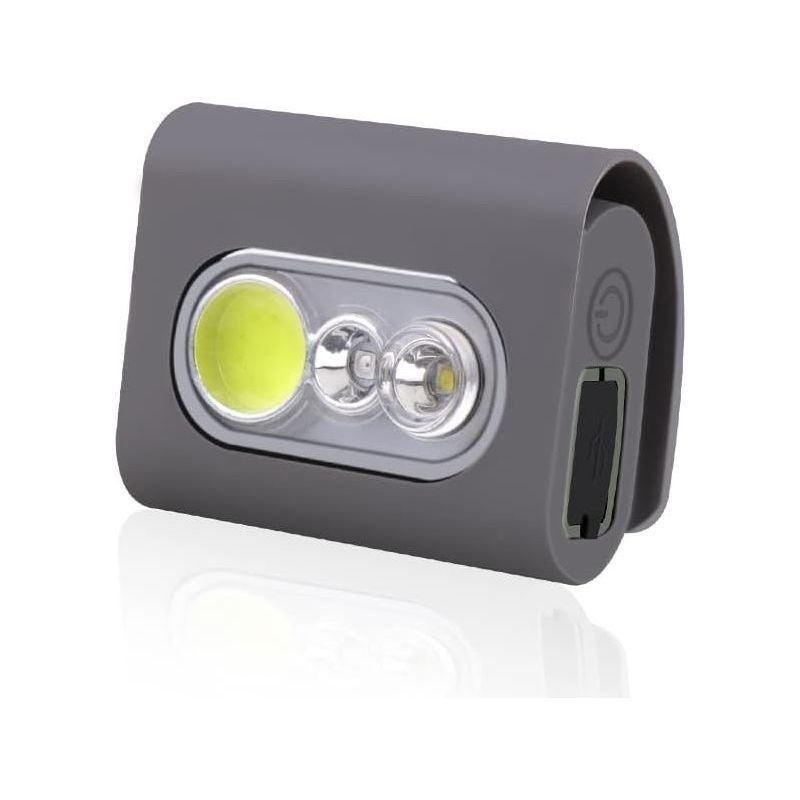 Lampe De Course À Clipser, Lampe De Course Led De Sécurité De 2000 Lumens, Avec Clip Magnétique Puissant, Lampe De Nuit Rechargeable Par Usb, Convient Aux Coureurs, Joggeurs, Promeneurs De Chiens