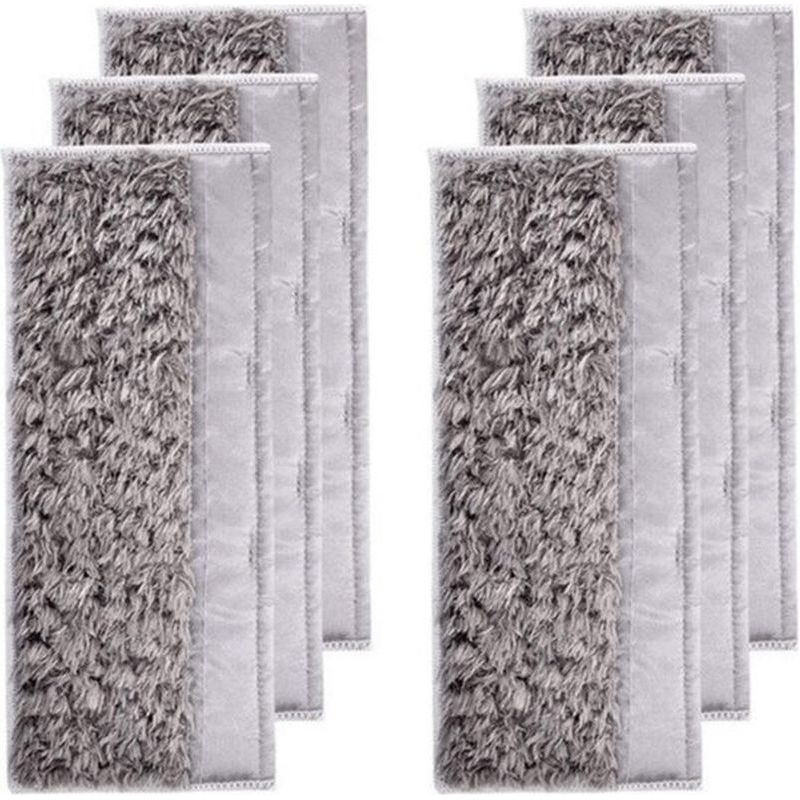 Lot De 6 Serpillères Lavables De Rechange Compatibles Avec Irobot Braava Jet M6