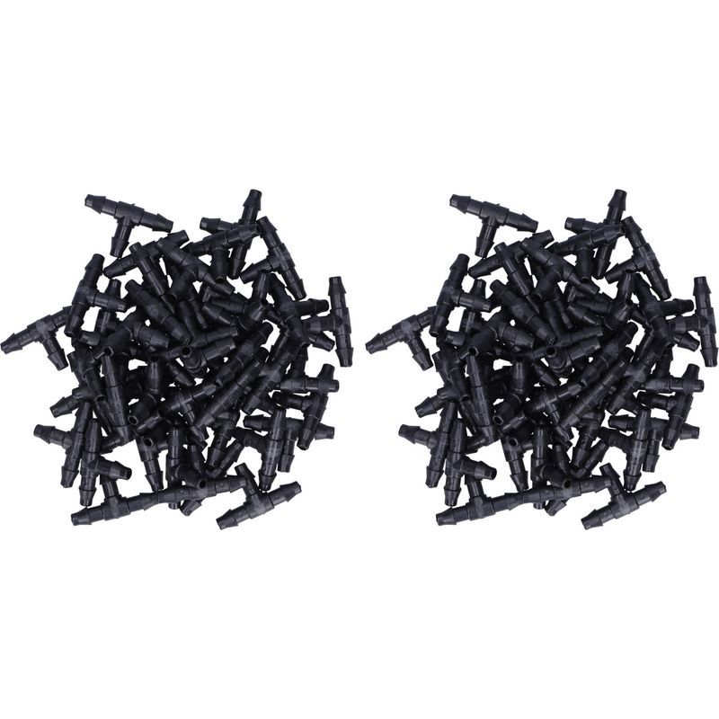 Connecteur En T Pour Tuyau D'Irrigation De Jardin, 100 Pièces, 4/7 Pièces, Pour Micro Arroseur